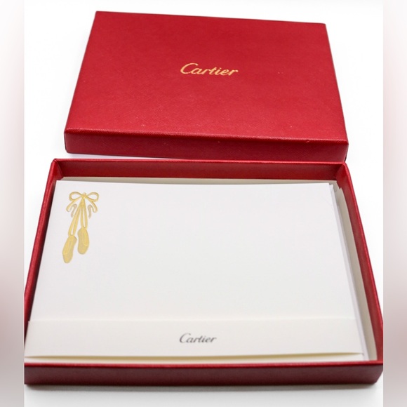 Cartier Ballet Slippers Stationary Set - Picture 2 of 3